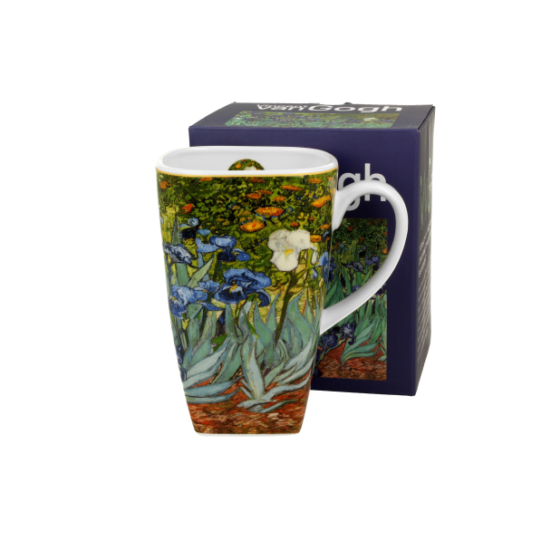 Kubek porcelanowy DUO ART GALLERY IRISES BY V. VAN GOGH 630 ml