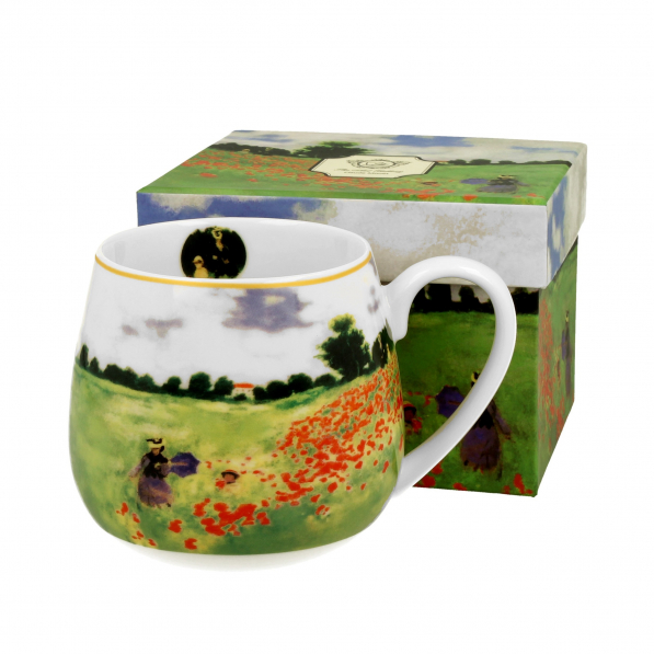 Kubek porcelanowy DUO ART GALLERY POPPY FIELD BY C. MONET 430 ml