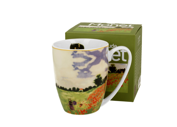 Kubek porcelanowy DUO ART GALLERY POPPY FIELD BY C. MONET 360 ml