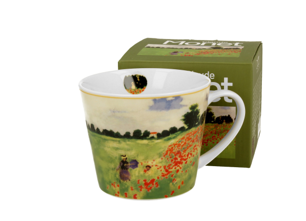 Kubek porcelanowy DUO ART GALLERY POPPY FIELD BY CLAUDE MONET 600 ml