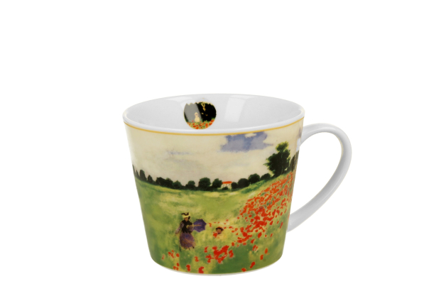 Kubek porcelanowy DUO ART GALLERY POPPY FIELD BY CLAUDE MONET 600 ml