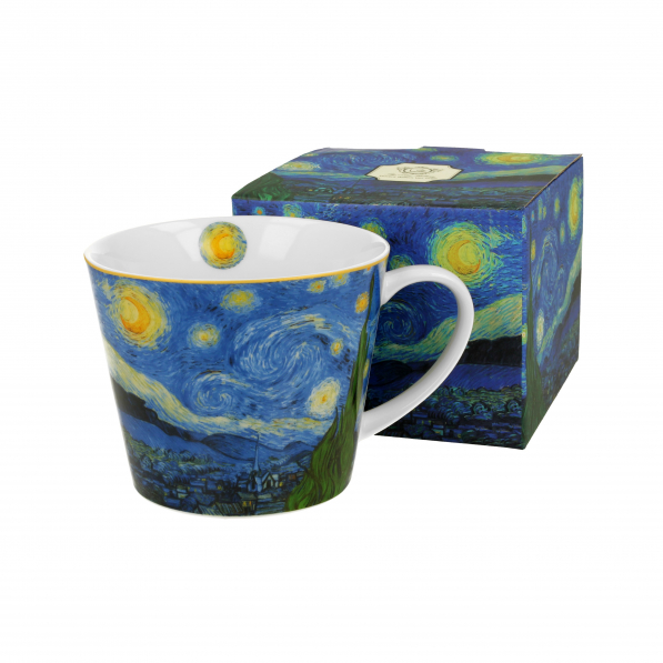 Kubek porcelanowy DUO ART GALLERY STARRY NIGHT BY V. VAN GOGH 610 ml