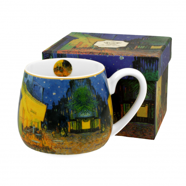 Kubek porcelanowy DUO ART GALLERY TERRACE AT NIGHT BY V. VAN GOGH 430 ml