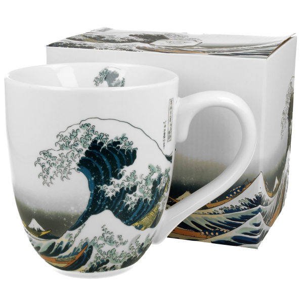 Kubek porcelanowy DUO ART GALLERY THE GREAT WAVE BY HOKUSAI 1000 ml