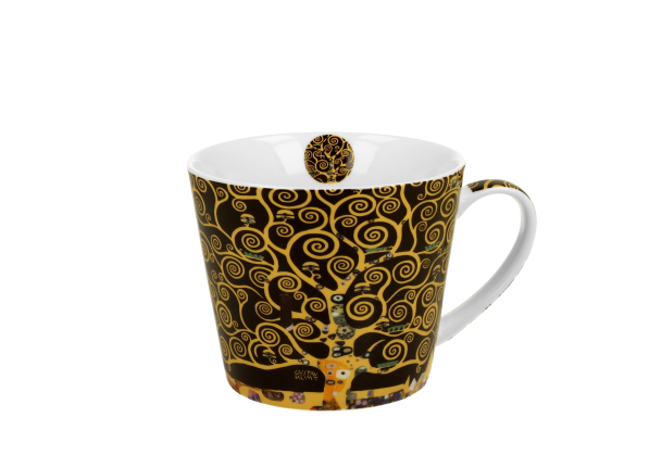 Kubek porcelanowy DUO ART GALLERY TREE OF LIFE BY GUSTAV KLIMT 600 ml