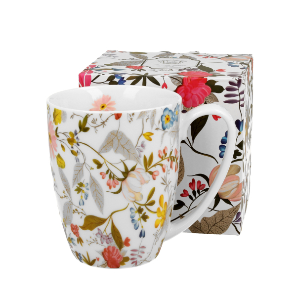 Kubek porcelanowy DUO ART GALLERY WHITE BY WILLIAM KILBURN 380 ml