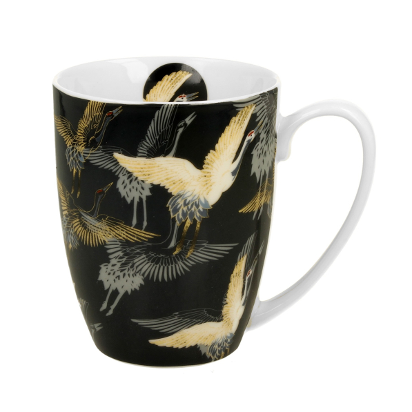 Kubek porcelanowy DUO ART GALLERY ŻURAWIE NOCĄ 380 ml