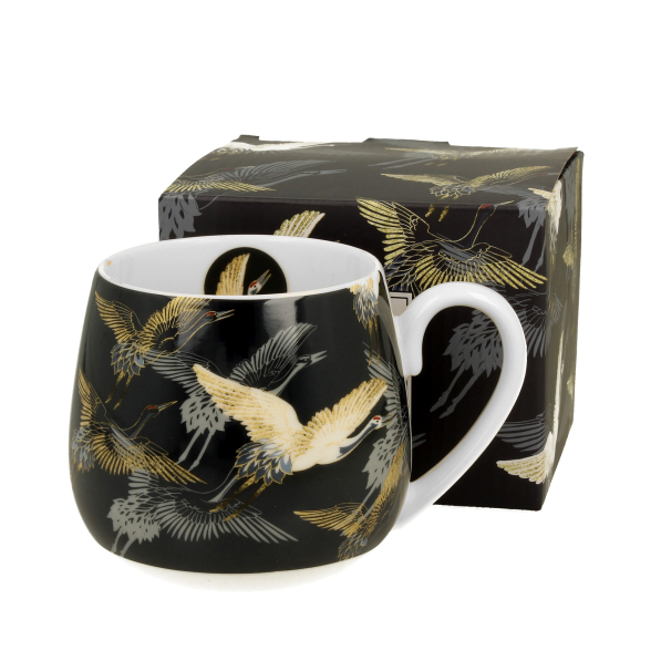 Kubek porcelanowy DUO ART GALLERY ŻURAWIE NOCĄ 430 ml