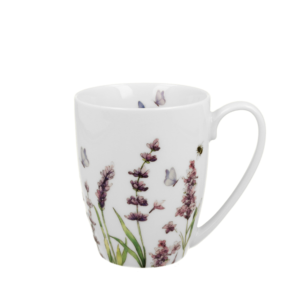 Kubek porcelanowy DUO CLASSIC LAVENDER 360 ml