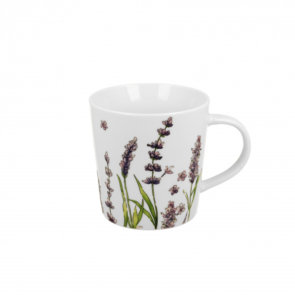 Kubek porcelanowy DUO CLASSIC LAVENDER 450 ml
