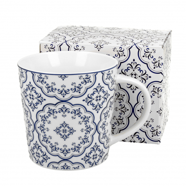 Kubek porcelanowy DUO ETNO ELLA 450 ml