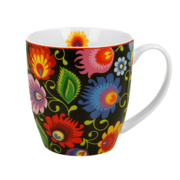 Kubek porcelanowy DUO ETNO ETNIC 460 ml