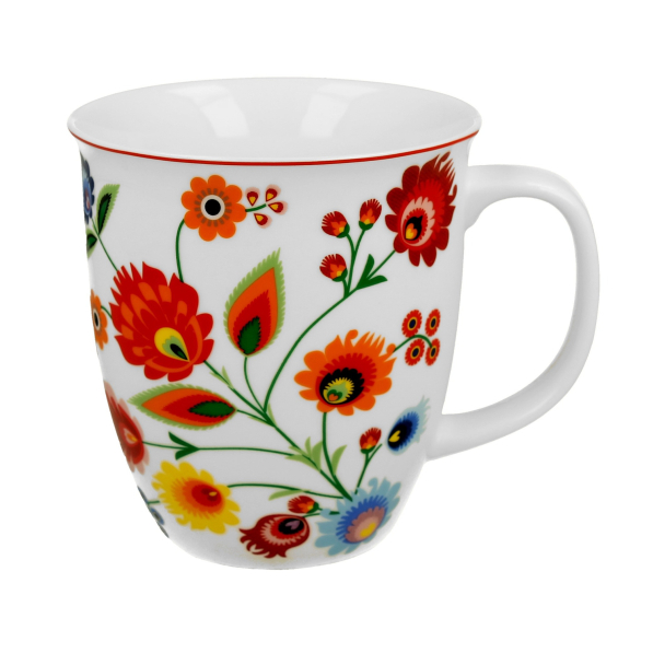 Kubek porcelanowy DUO ETNO ŁOWICZ 650 ml