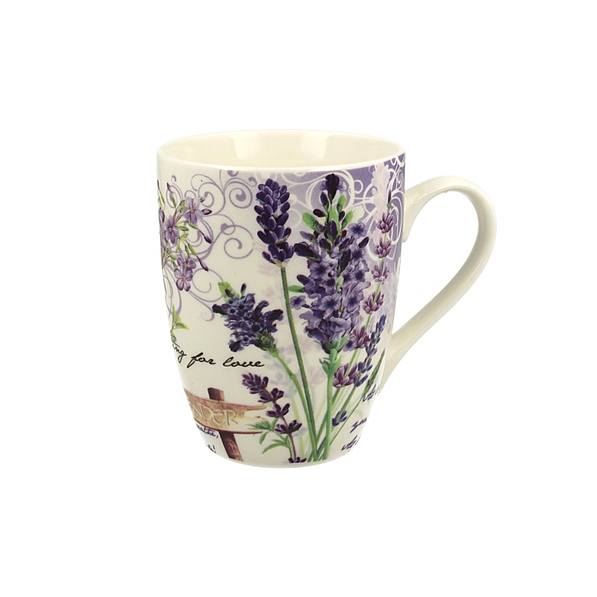 Kubek porcelanowy DUO FIDA BIAŁY 350 ml