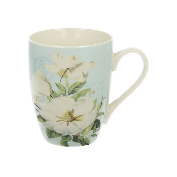 Kubek porcelanowy DUO GINVERA BŁĘKITNY 350 ml