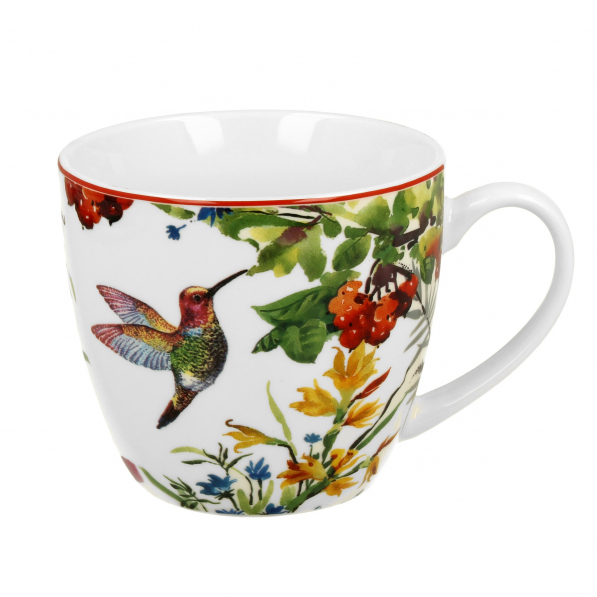 Kubek porcelanowy DUO SECRET GARDEN LINNEA 460 ml