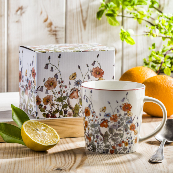 Kubek porcelanowy DUO WILD BIRD 450 ml