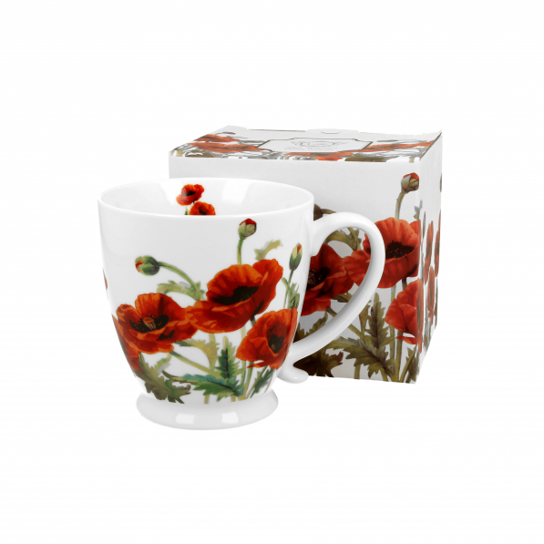 Kubek porcelanowy DUO CLASSIC POPPIES 480 ml