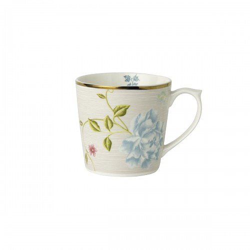 Kubek porcelanowy LAURA ASHLEY HERITAGE BEŻOWY 180 ml