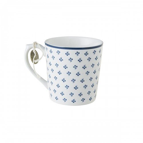 Kubek porcelanowy LAURA ASHLEY PETIT FLEUR BIAŁY 250 ml 