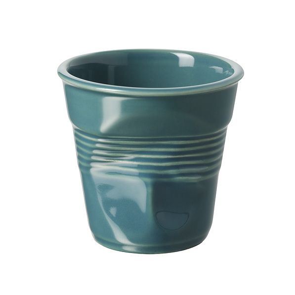 REVOL Froisses Laguna 180 ml niebieski – kubek porcelanowy
