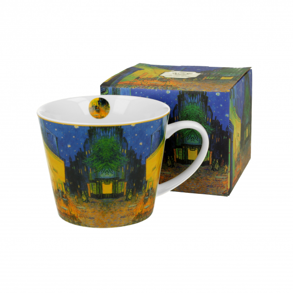 Kubek porcelanowy DUO ART GALLERY TERRACE AT NIGHT BY V. VAN GOGH 610 ml