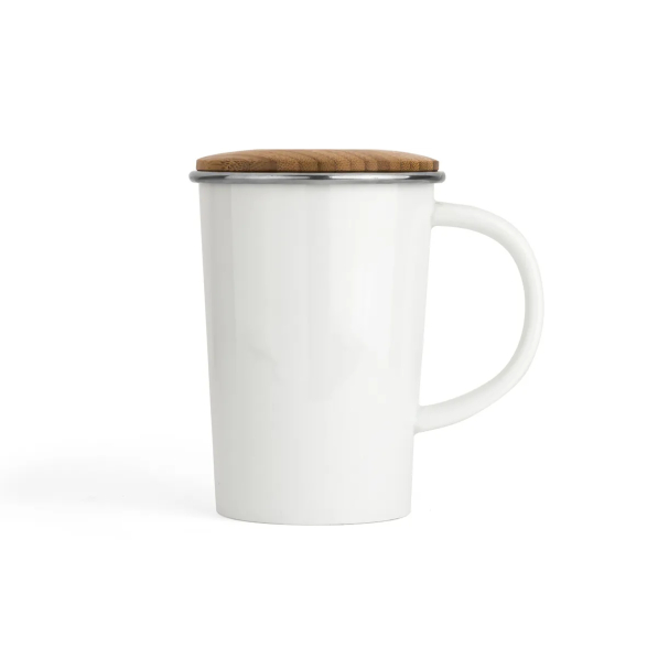 Kubek porcelanowy z zaparzaczem BREDEMEIJER PORCELAIN 400 ml