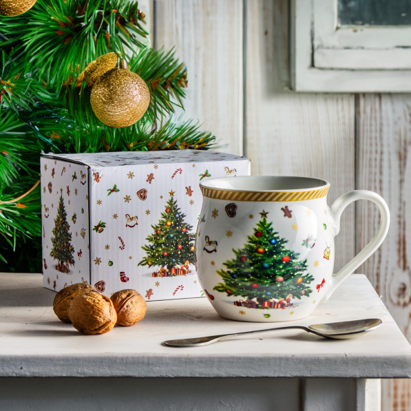 Kubek świąteczny DUO CHRISTMAS TREE 2 500 ml