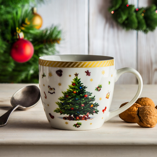Kubek świąteczny na prezent DUO CHRISTMAS TREE 2 460 ml
