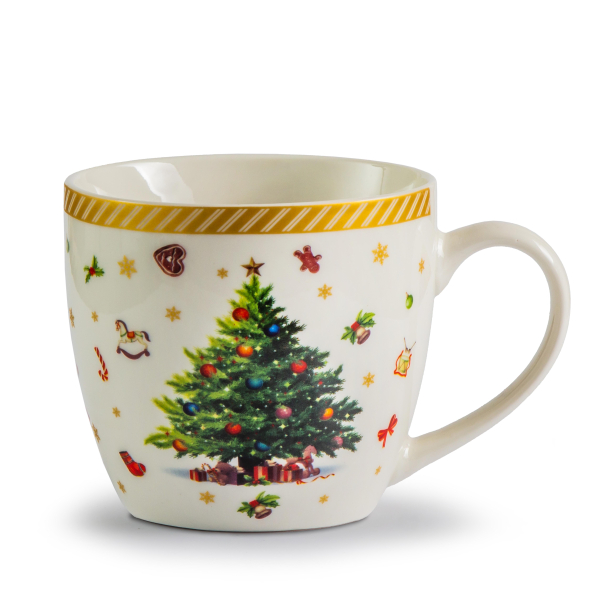 Kubek świąteczny na prezent DUO CHRISTMAS TREE 2 460 ml