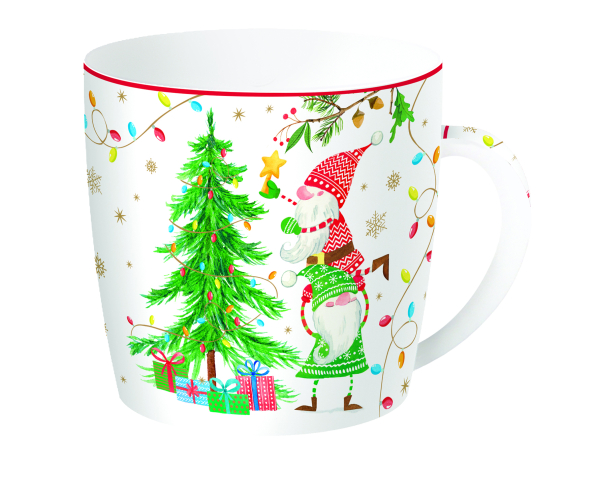 Kubek świąteczny porcelanowy EASY LIFE READY FOR CHRISTMAS 350 ml