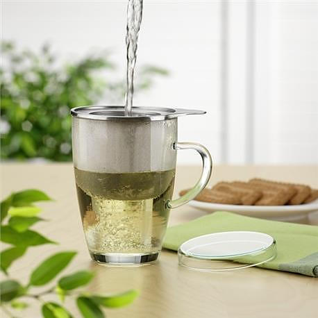 Kubek szklany z zaparzaczem SIMAX TEA GLASS 350 ml