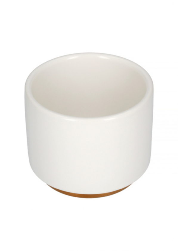 FELLOW Monty Cappuccino biały 190 ml - kubek z podwójną ścianką ceramiczny