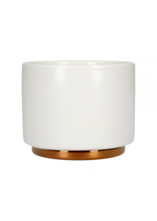 FELLOW Monty Cappuccino biały 190 ml - kubek z podwójną ścianką ceramiczny
