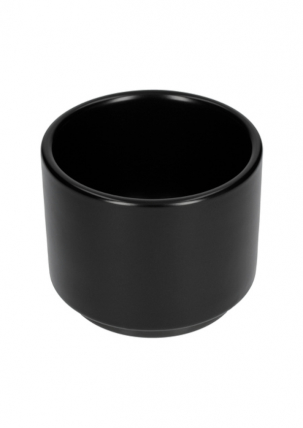 FELLOW Monty Cappuccino czarny 190 ml - kubek z podwójną ścianką ceramiczny