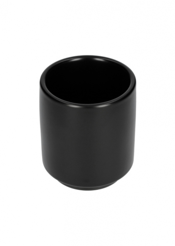 FELLOW Monty Cortado czarny 130 ml - kubek z podwójną ścianką ceramiczny