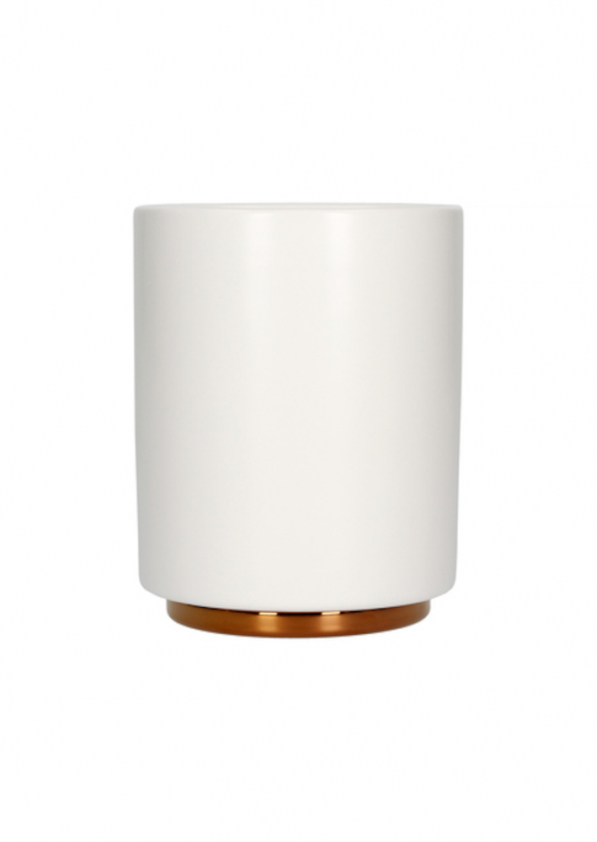 FELLOW Monty Latte Cup biały 325 ml - kubek z podwójną ścianką ceramiczny