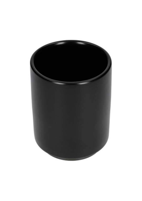 FELLOW Monty Latte Cup czarny 325 ml - kubek z podwójną ścianką ceramiczny