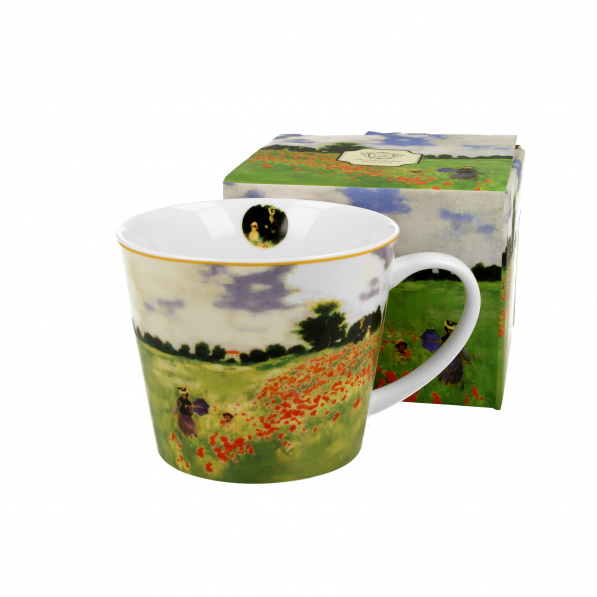Kubki porcelanowe DUO ART GALLERY BY V. VAN GOGH AND C. MONET 610 ml 4 szt.
