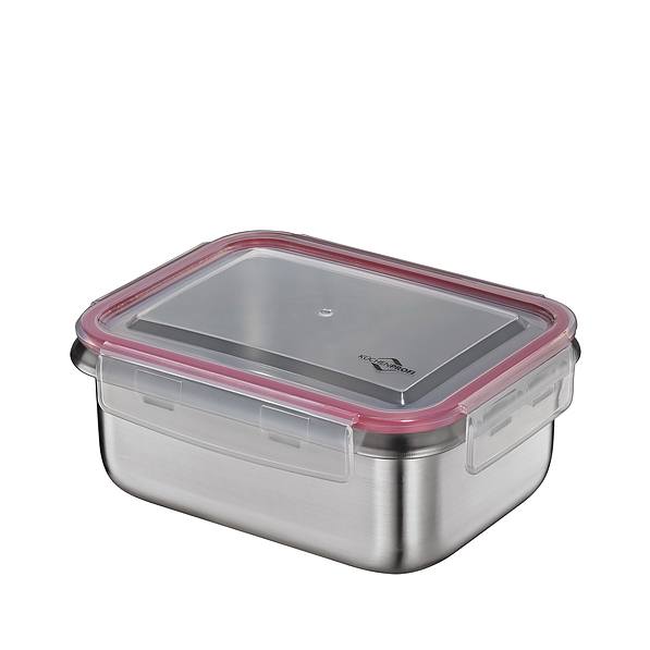 KUCHENPROFI Salad Rectangle 1 l - lunch box stalowy