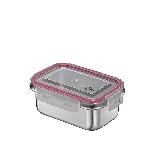 KUCHENPROFI Salad Rectangle 0,5 l - lunch box stalowy