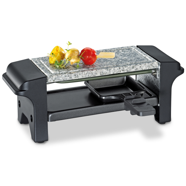  KUCHENPROFI TWIN 350 W - grill elektryczny raclette granitowy