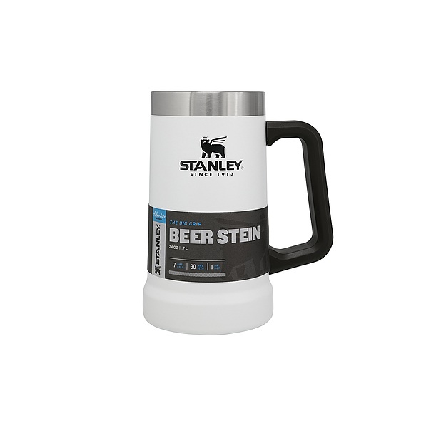 STANLEY Adventure 700 ml biały - kufel do piwa termiczny stalowy