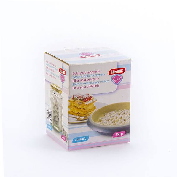 Kulki do pieczenia ceramiczne IBILI BIAŁE 250 g