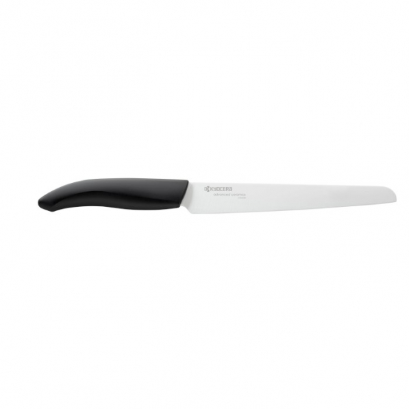 KYOCERA Gen 18,1 cm czarny - nóż do krojenia chleba i pieczywa ceramiczny
