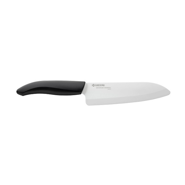 KYOCERA Gen Japao 16 cm biały - nóż japoński Santoku ceramiczny