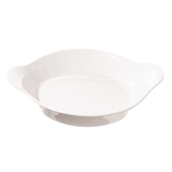 LA PORCELLANA BIANCA Arezzo 24 cm - naczynie żaroodporne do zapiekania porcelanowe