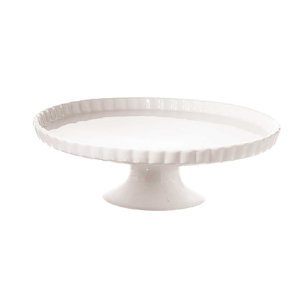 LA PORCELLANA BIANCA Arezzo 29 cm - patera na ciasto porcelanowa