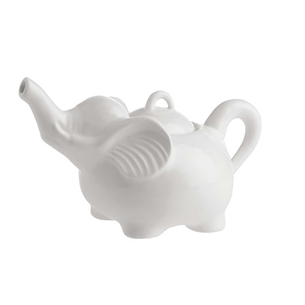 LA PORCELLANA BIANCA Elefanti 200 ml - cukiernica porcelanowa