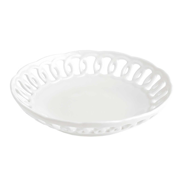 LA PORCELLANA BIANCA Firenze 16 cm - misa na owoce porcelanowa